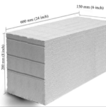 150x200x600 mm NXTBLOC AAC Fly Ash Block (6"x8"x24") - Image 2