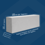 200x200x600 mm NXTBLOC AAC Fly Ash Block (8"x8"x24") - Image 2