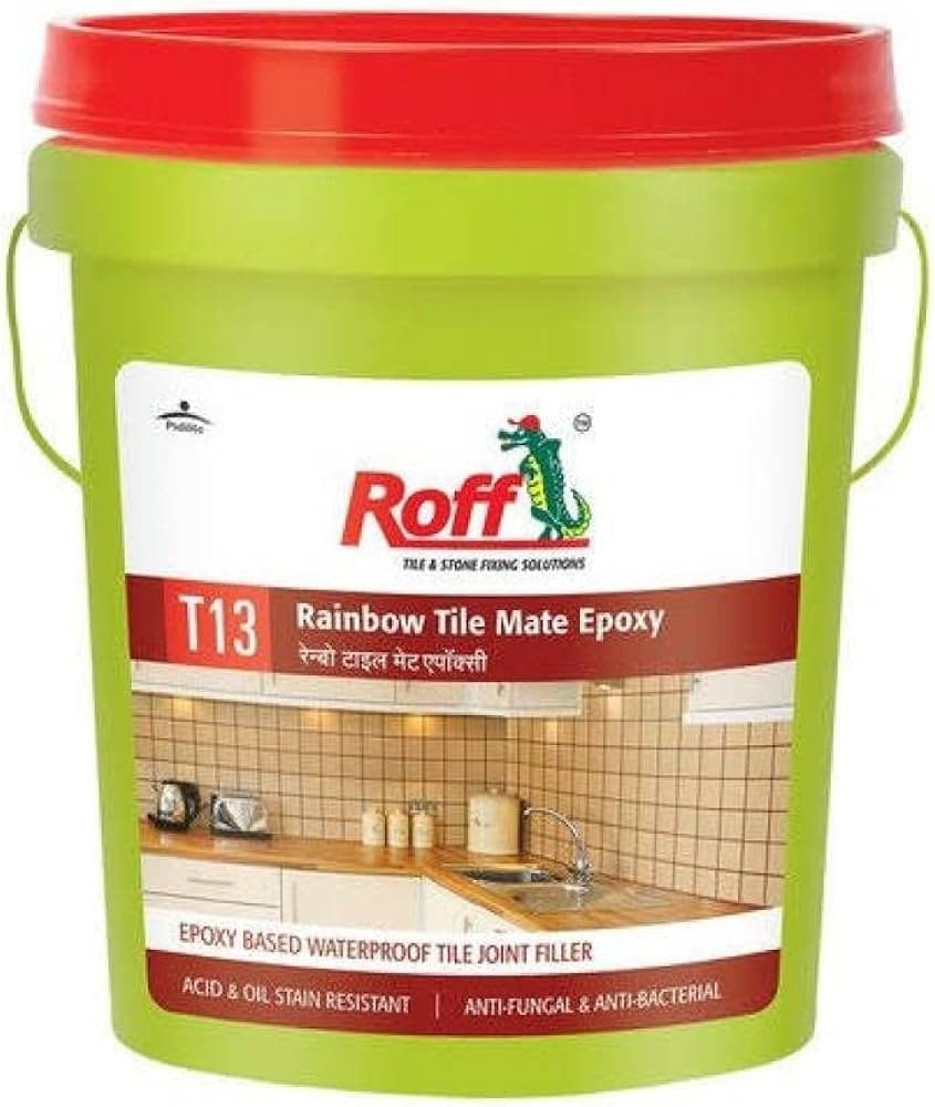 51mqvJUHsNL._AC_UF1000,1000_QL80_ Roff T13 Rainbow Tile Mate Epoxy Grout, 5 Kg - Image 1