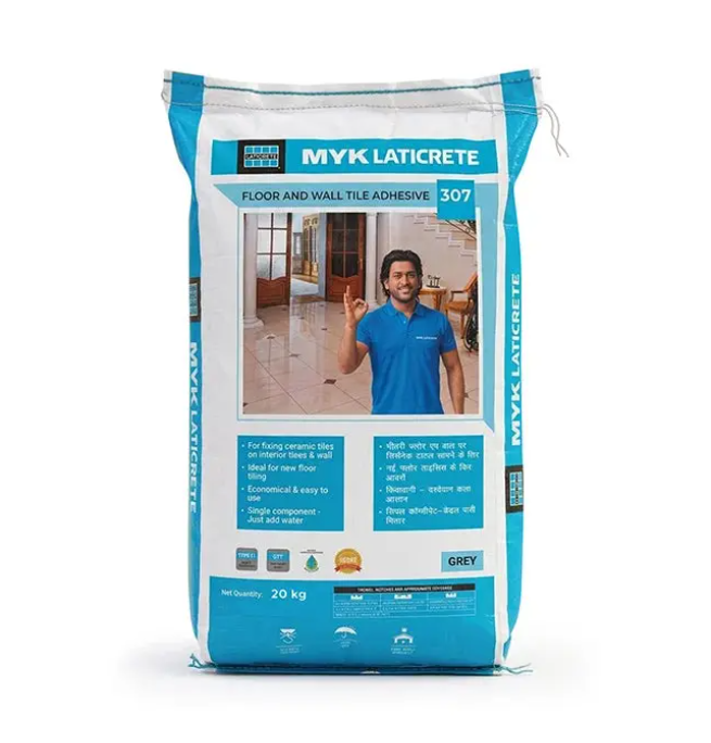 MYK Laticrete 307 Ceramic Tile Adhesive, Grey, 20 Kg Bag